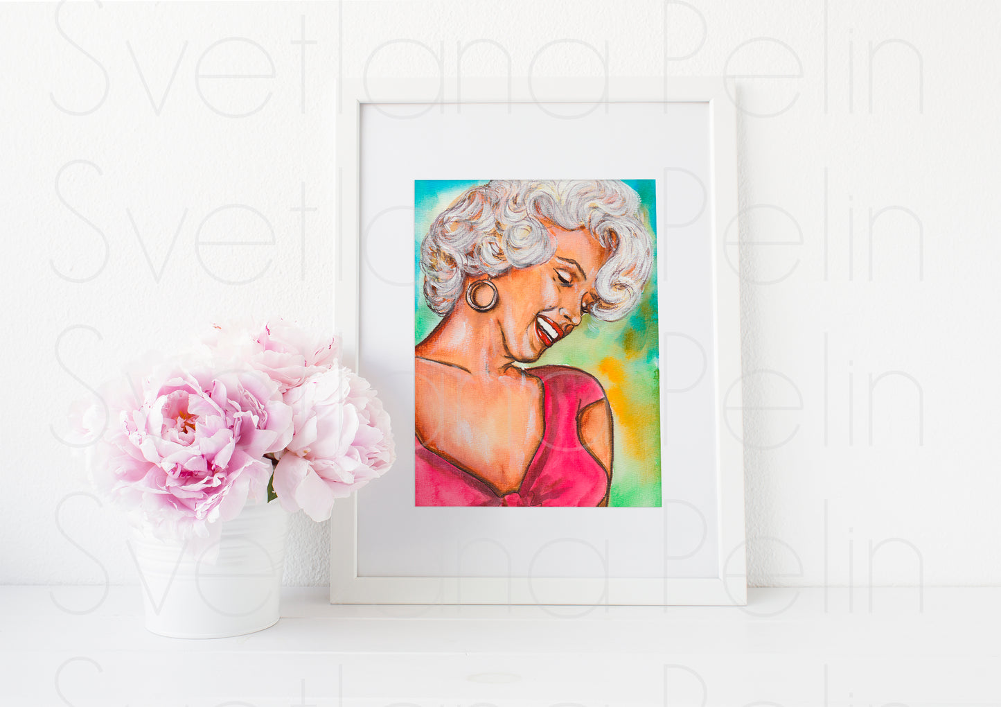 Marilyn Monroe, Niagara, ART PRINT Signed by Artist