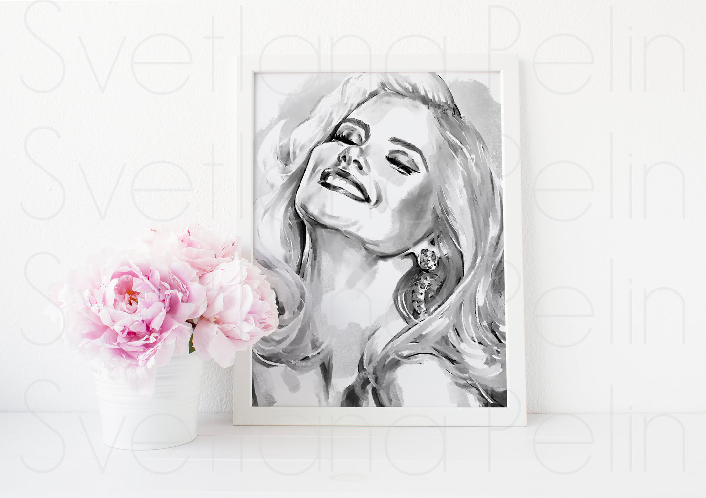 Anna Nicole, ART PRINT Signed by Artist