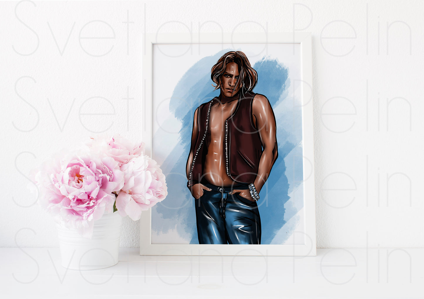 Keanu, ART PRINT Signed by Artist