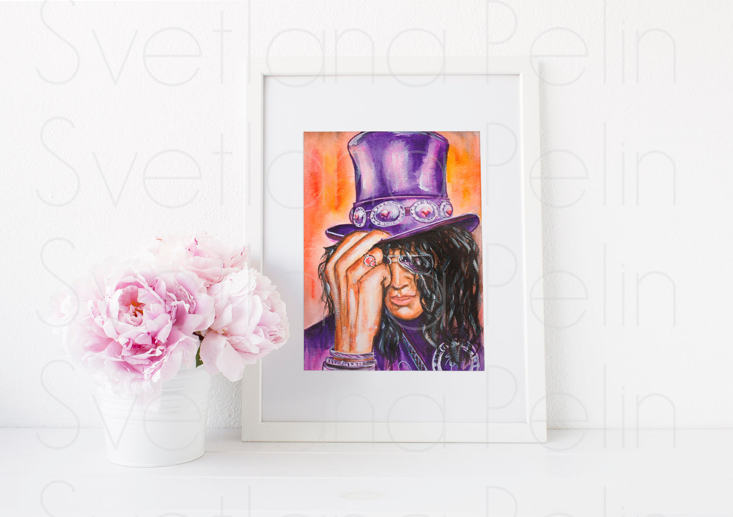 Slash, ART PRINT Signed by Artist