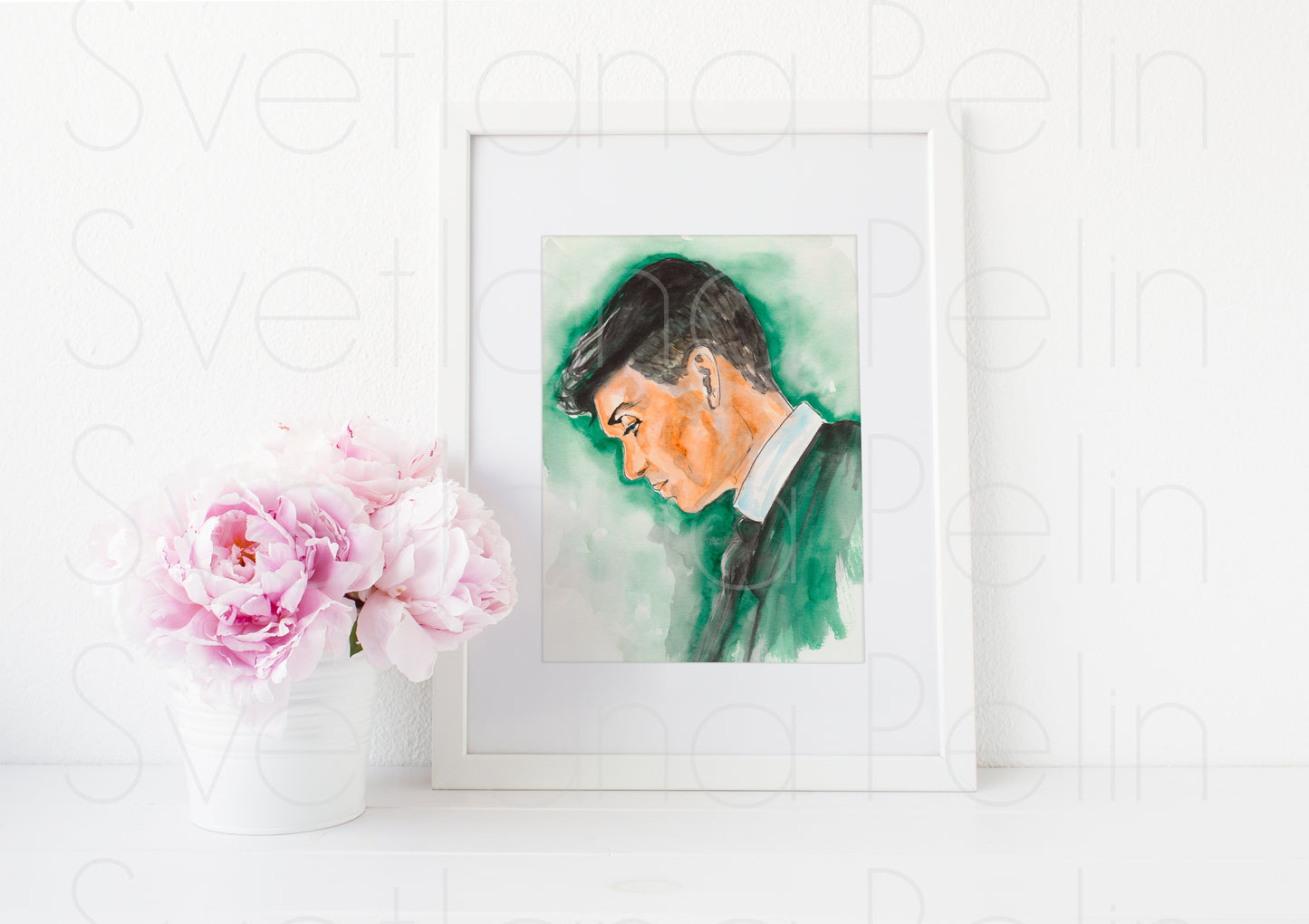 Cillian Murphy, ART PRINT Signed by Artist