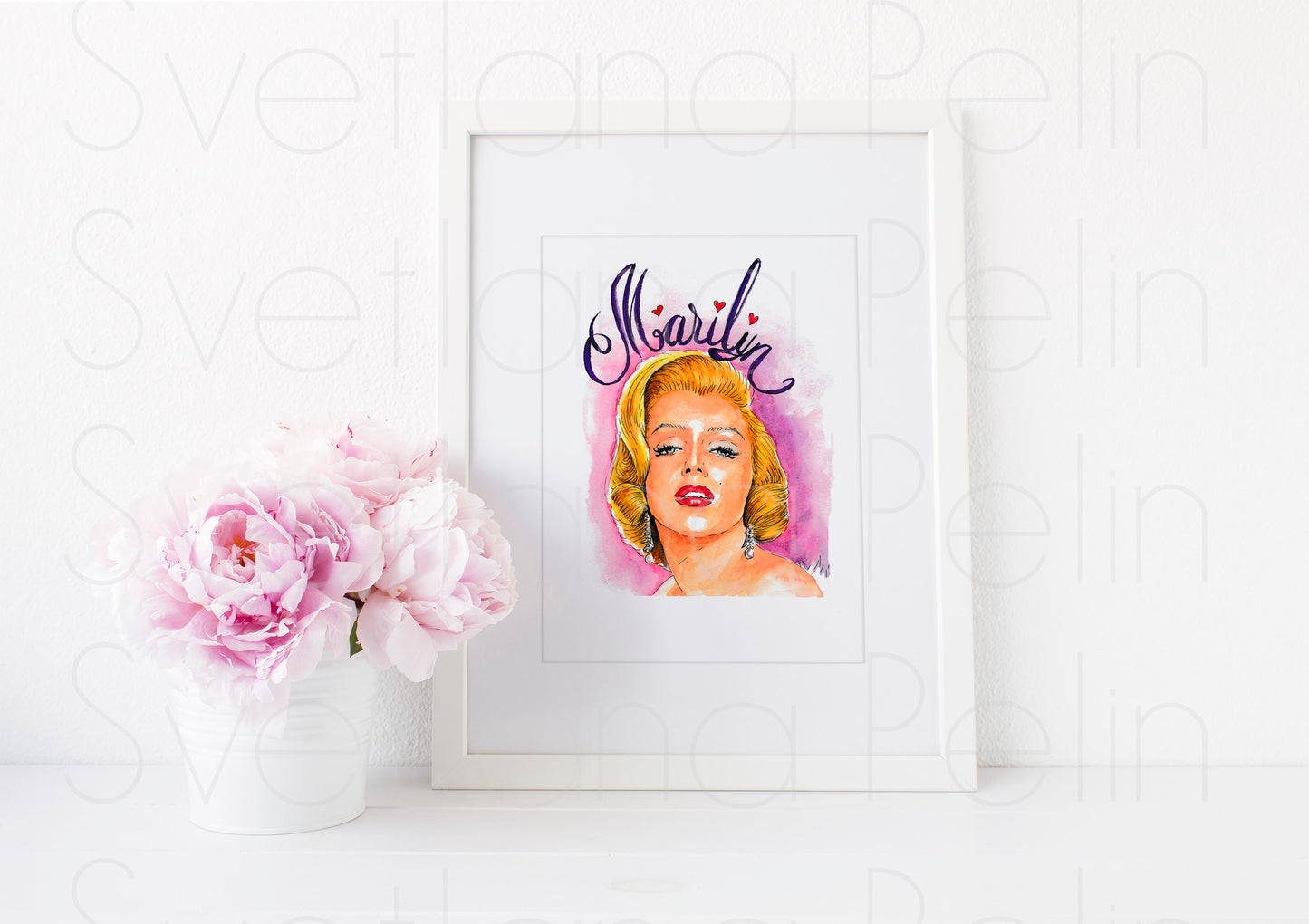 Marilyn Monroe, Frank Powolny, ART PRINT Signed by Artist