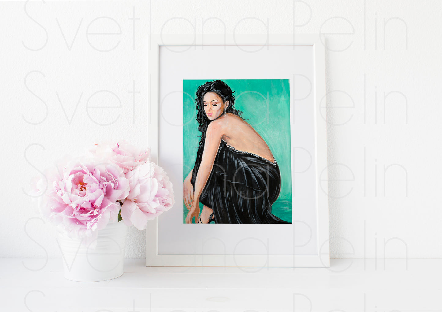 Monica Bellucci, ART PRINT Signed by Artist