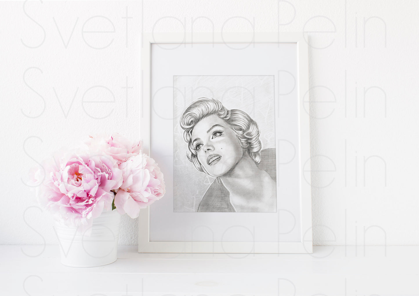 Marilyn Monroe, Jean Howard, ART PRINT Signed by Artist