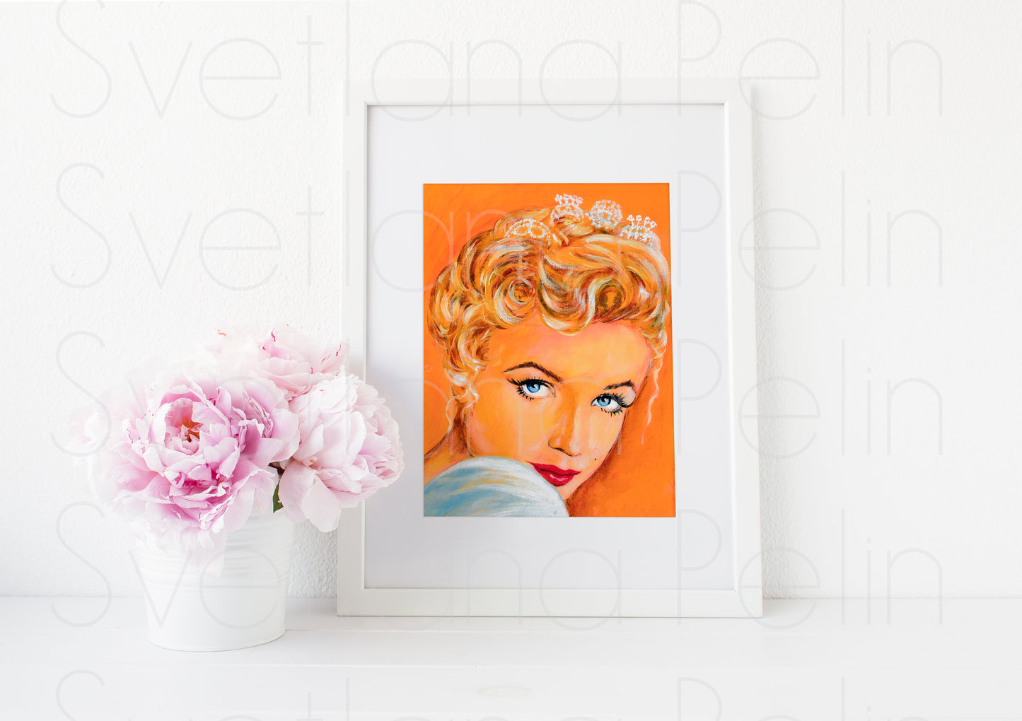 Marilyn Monroe, Milton Greene, The Prince and the Showgirl, ART PRINT Signed by Artist