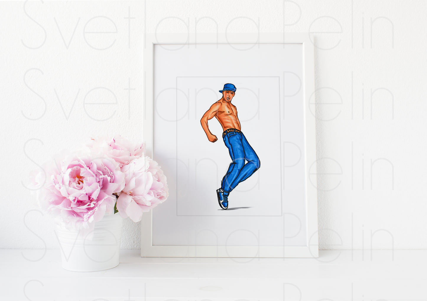 Channing Tatum, ART PRINT Signed by Artist