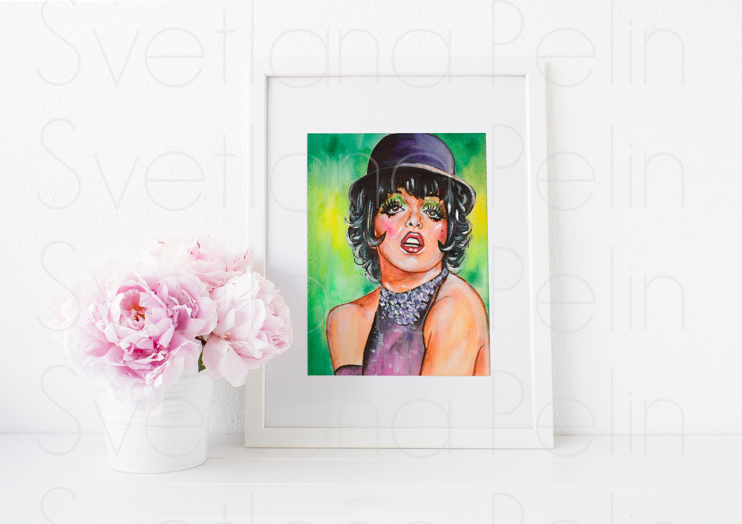 Liza Minnelli, ART PRINT Signed by Artist