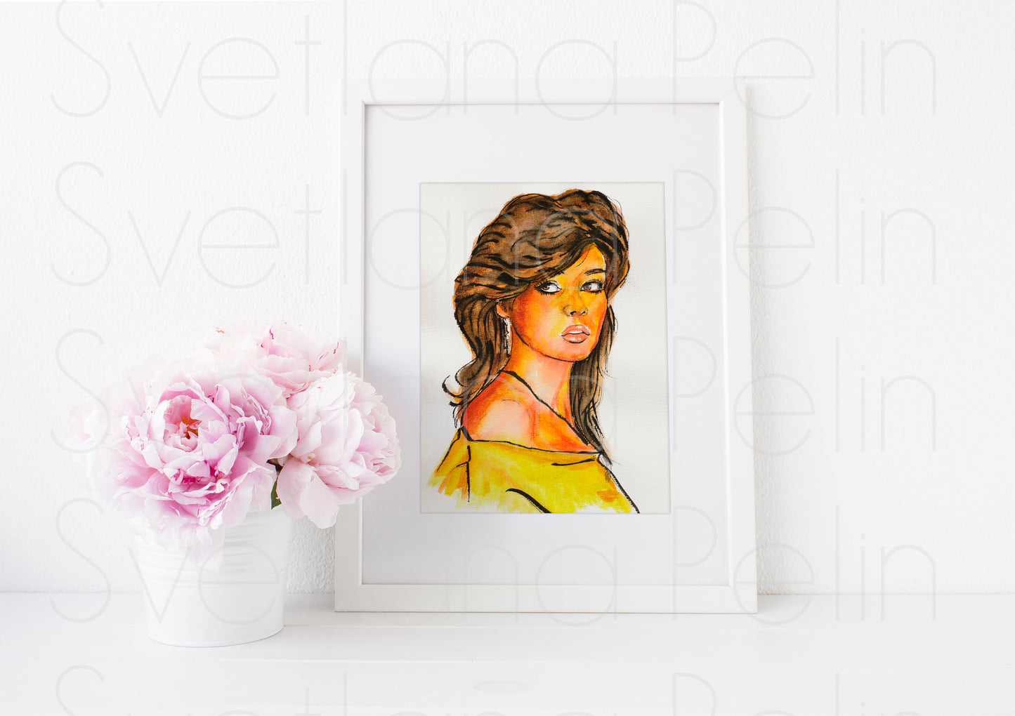 Sandra, ART PRINT Signed by Artist