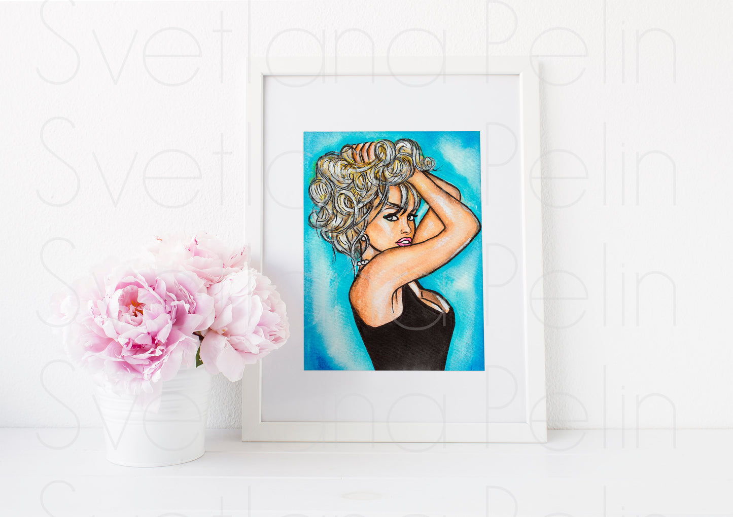 Pamela Anderson, ART PRINT Signed by Artist