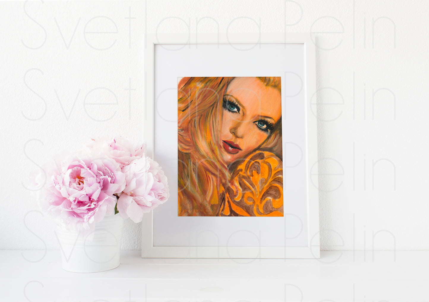Amanda Seyfried, ART PRINT Signed by Artist