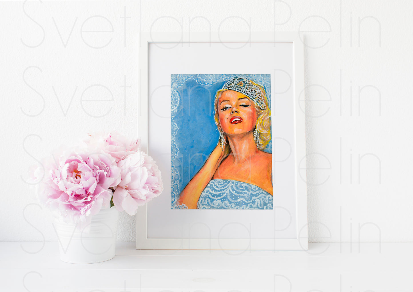 Marilyn Monroe, John Florea, Gentlemen Prefer Blondes, GPB, ART PRINT Signed by Artist