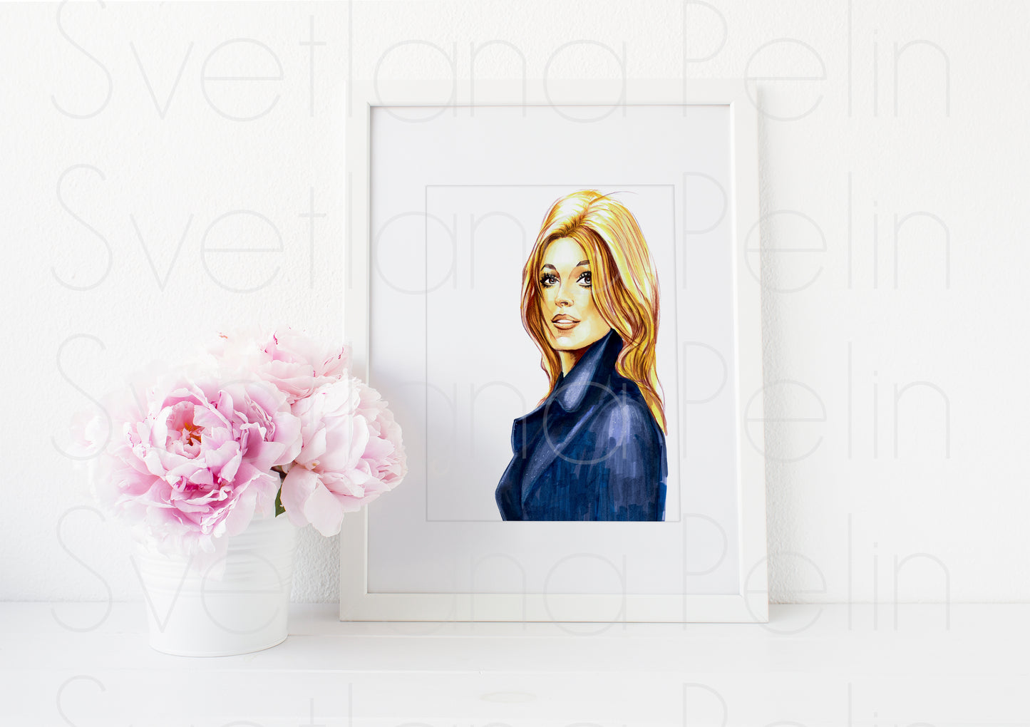 Sharon Tate, ART PRINT Signed by Artist