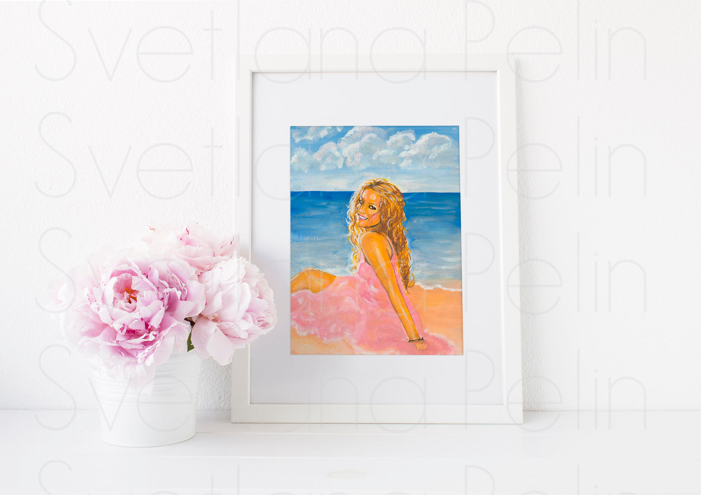 Shakira, ART PRINT Signed by Artist