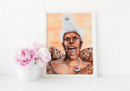 Chris Tucker, ART PRINT Signed by Artist