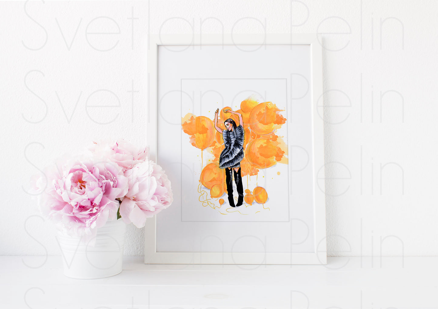 Jessica Alba, ART PRINT Signed by Artist
