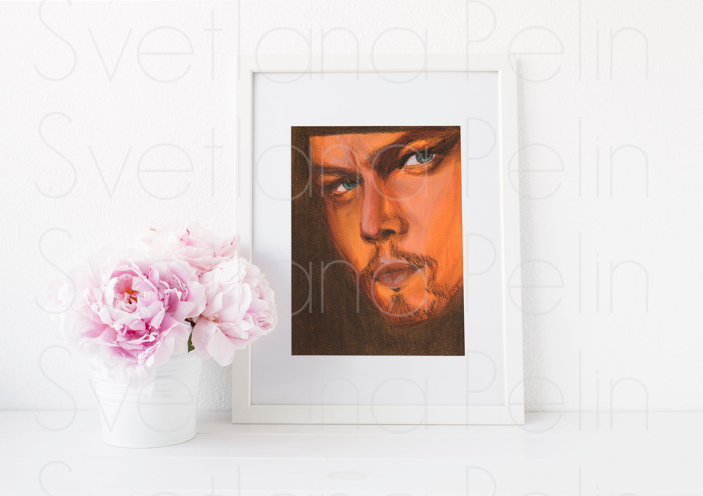 Leonardo DiCaprio, ART PRINT Signed by Artist