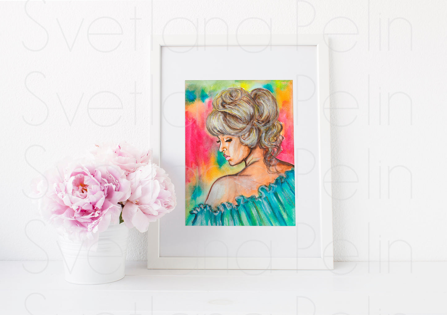 Michèle Mercier, Angélique, ART PRINT Signed by Artist