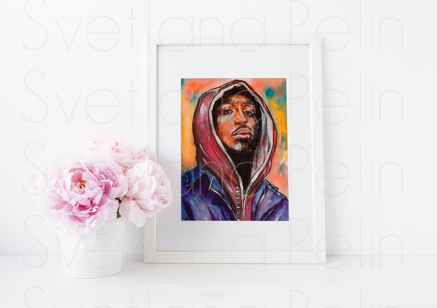 Tupac, ART PRINT Signed by Artist