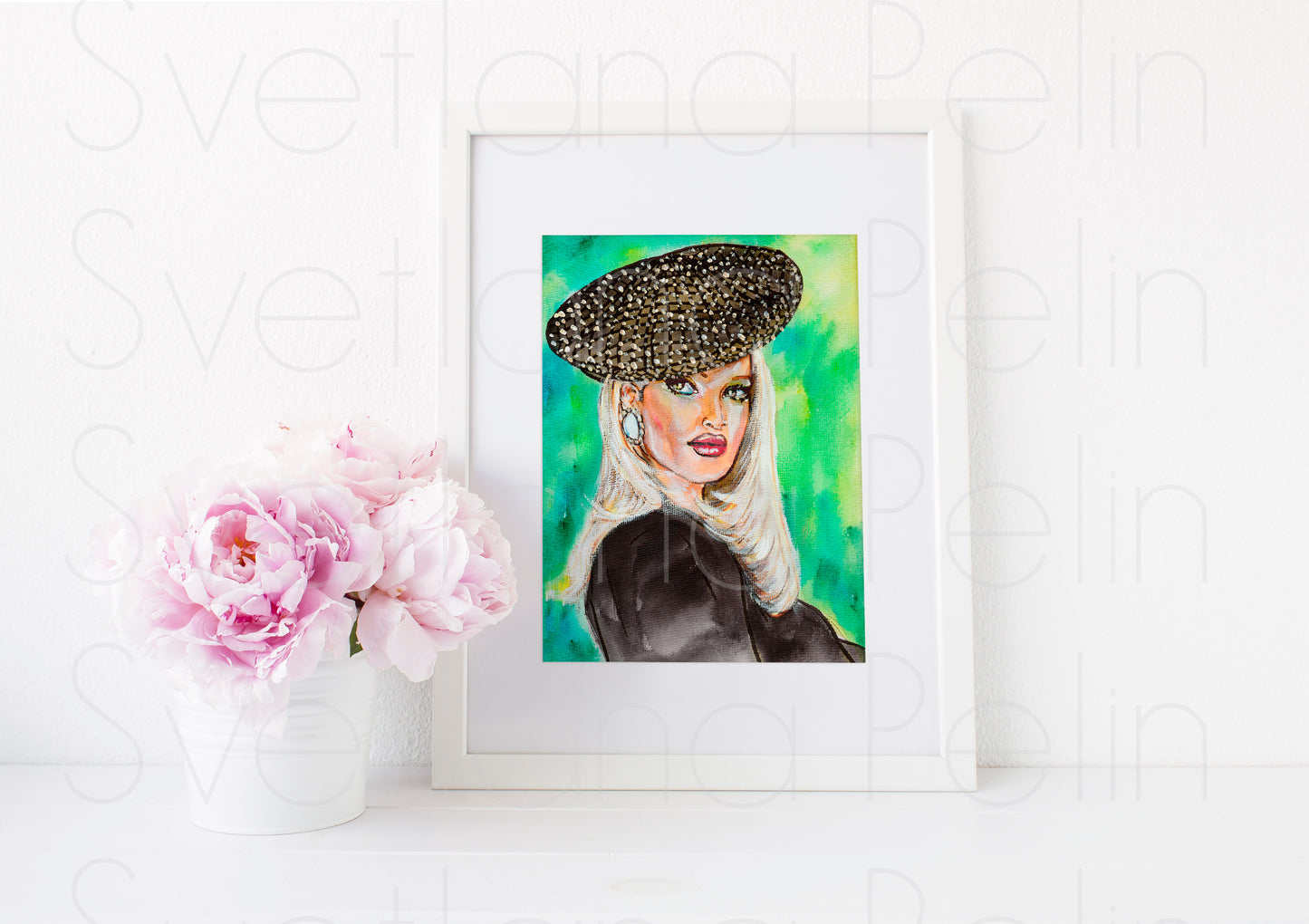 Karen Mulder, ART PRINT Signed by Artist