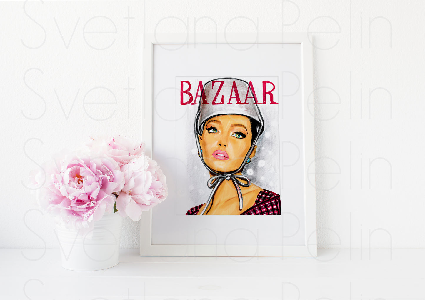 Gigi Hadid, ART PRINT Signed by Artist