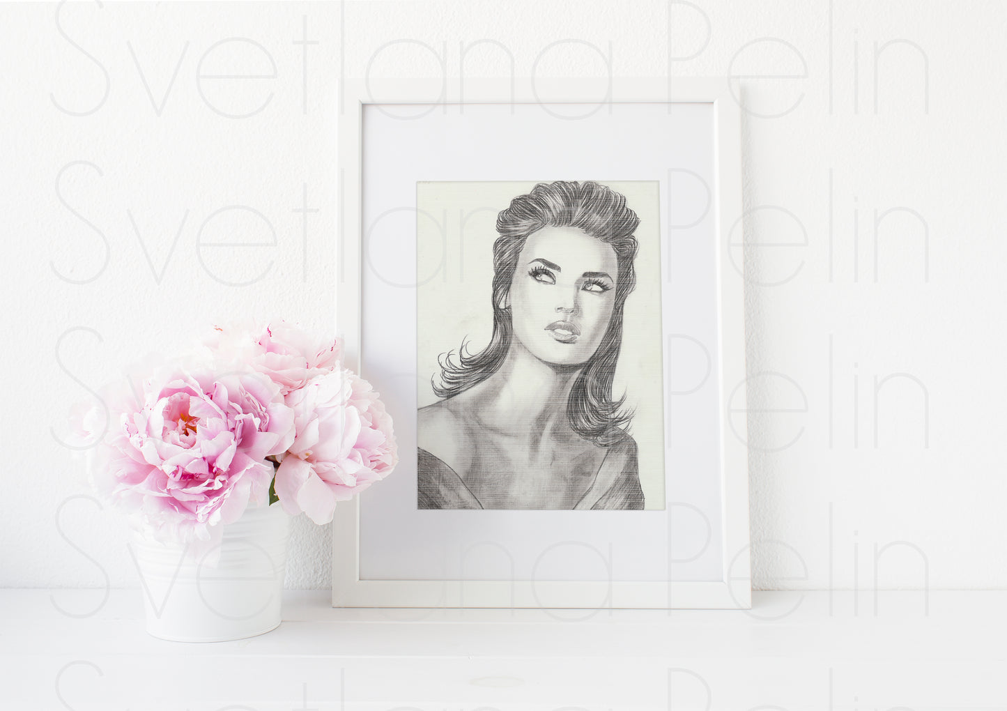 Linda Evangelista, ART PRINT Signed by Artist