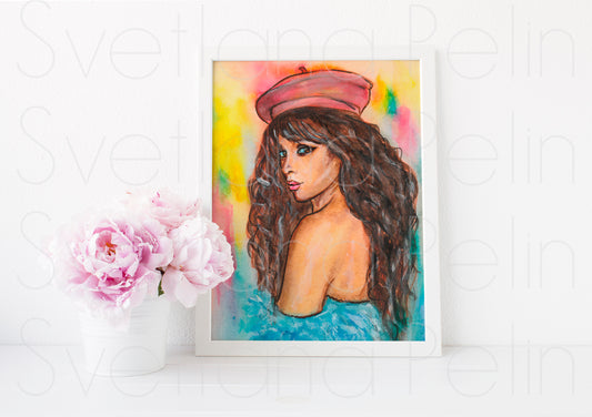 Camila, ART PRINT Signed by Artist