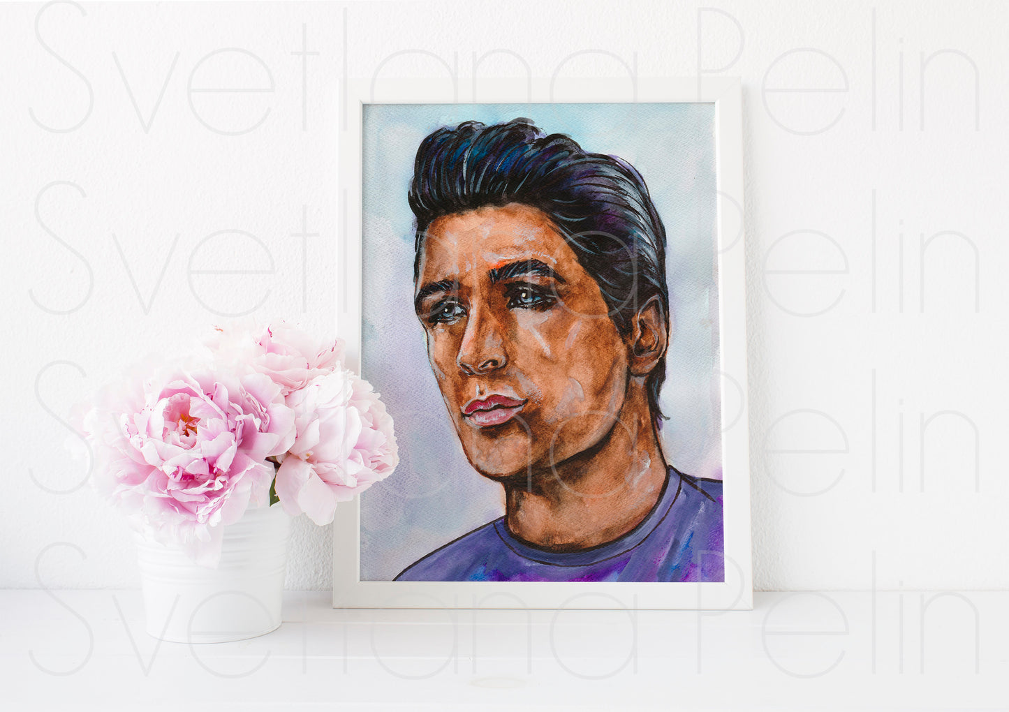 Alec Baldwin, ART PRINT Signed by Artist