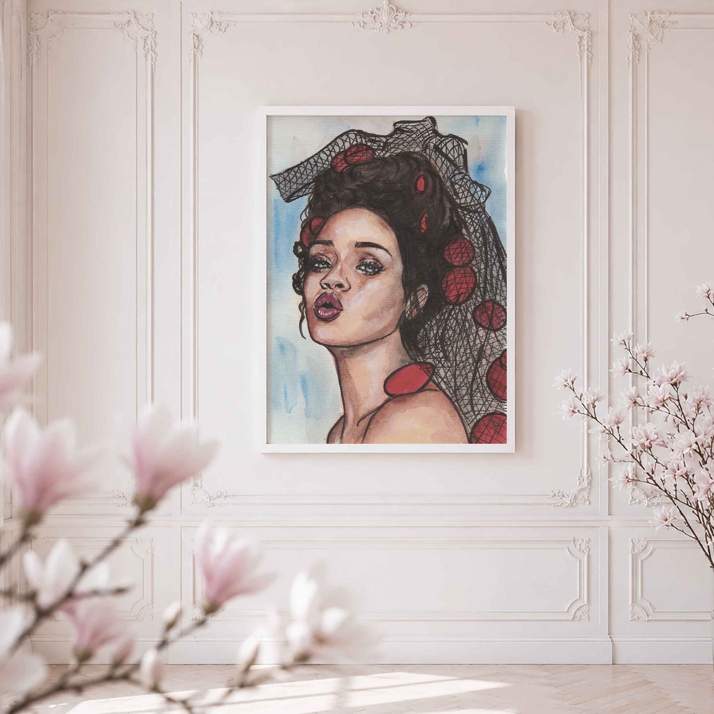 Rihanna | Framed Fine Art Print