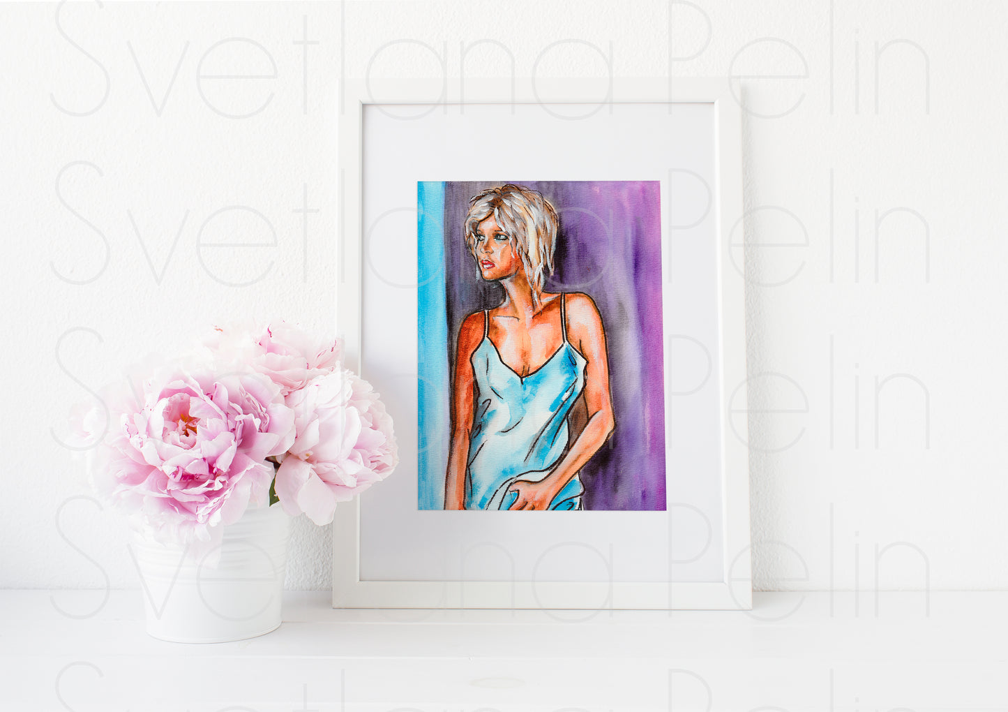 Kim Basinger, ART PRINT Signed by Artist