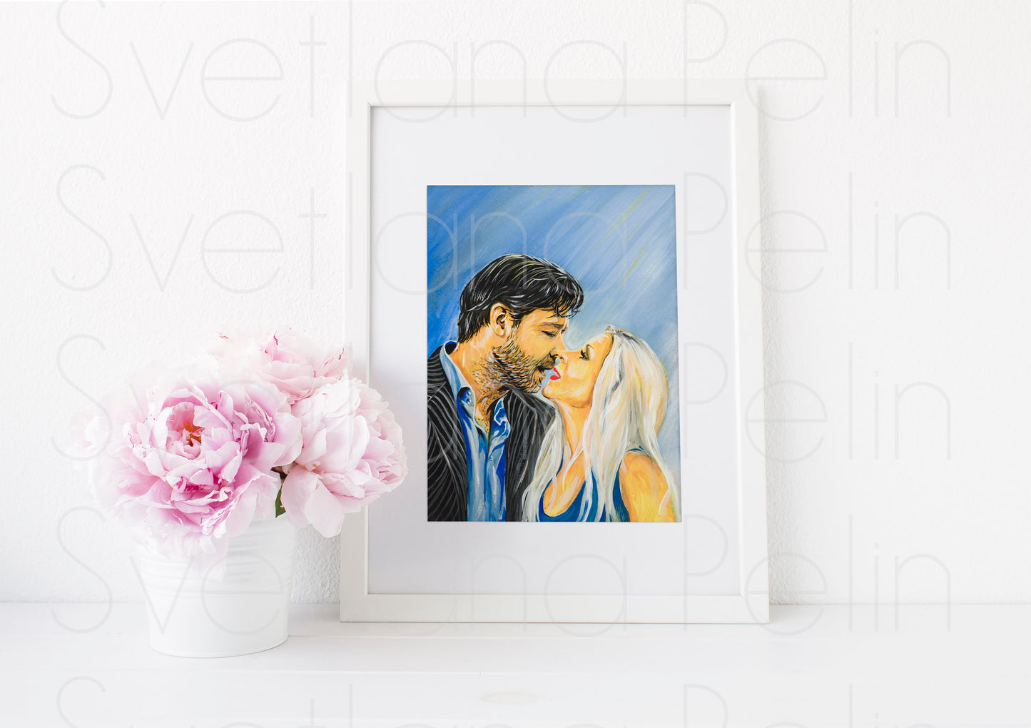 Russell Crowe, ART PRINT Signed by Artist