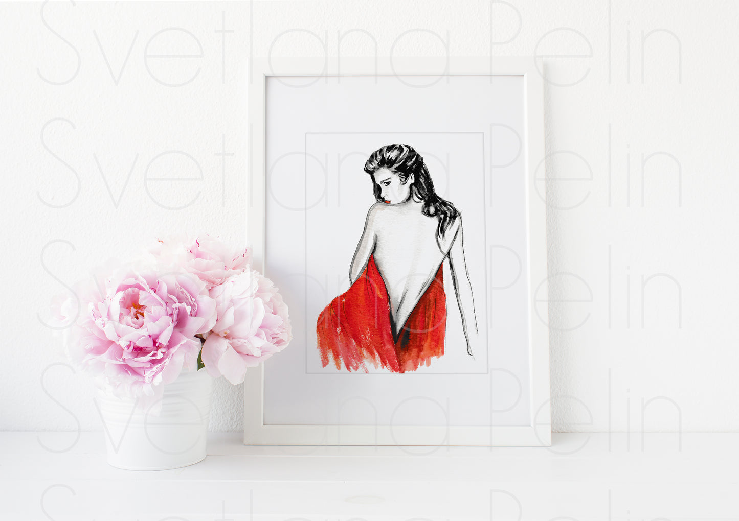 Gia Carangi, ART PRINT Signed by Artist
