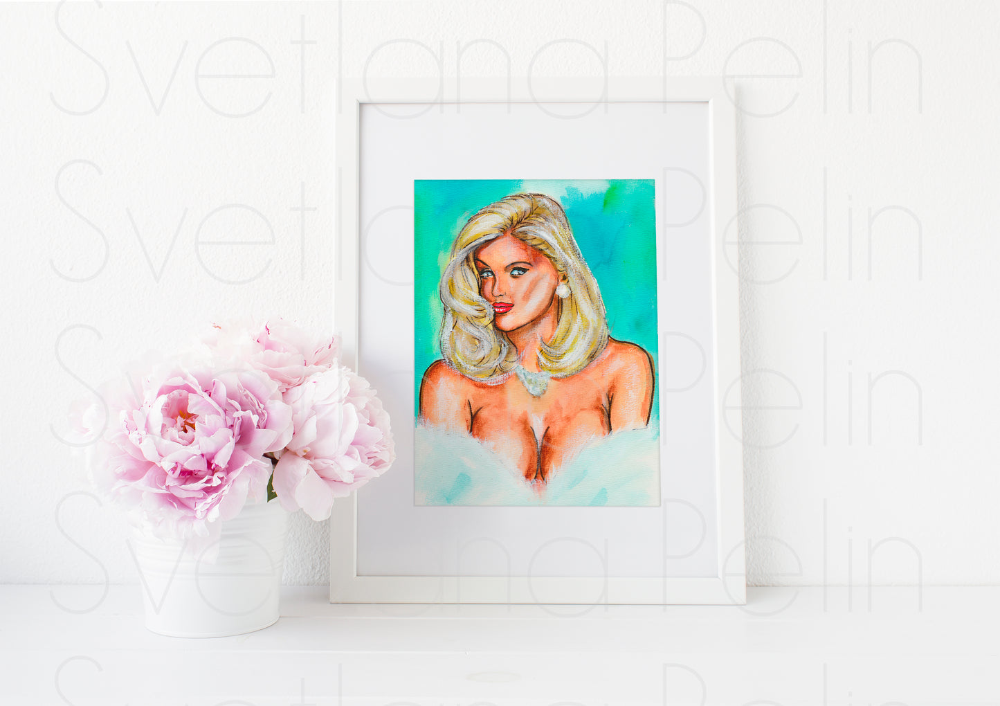 Anna Nicole, ART PRINT Signed by Artist