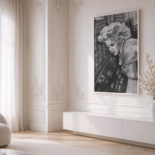 Marilyn Monroe in New York. Museum Framed Print