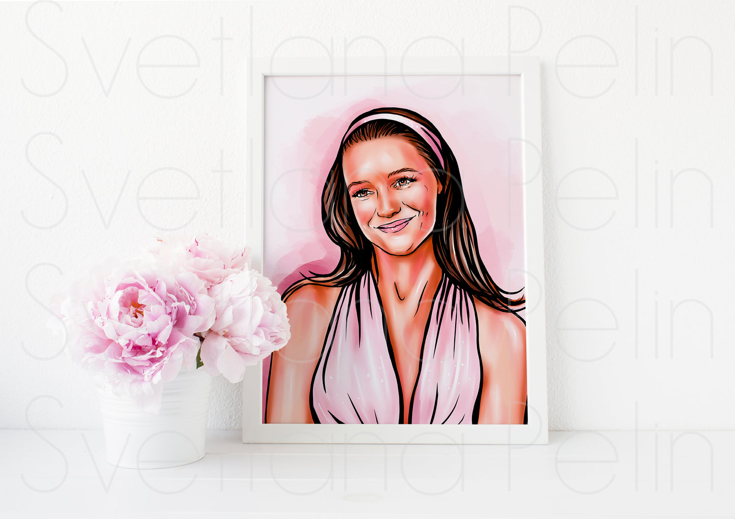 Kristin Davis, ART PRINT Signed by Artist