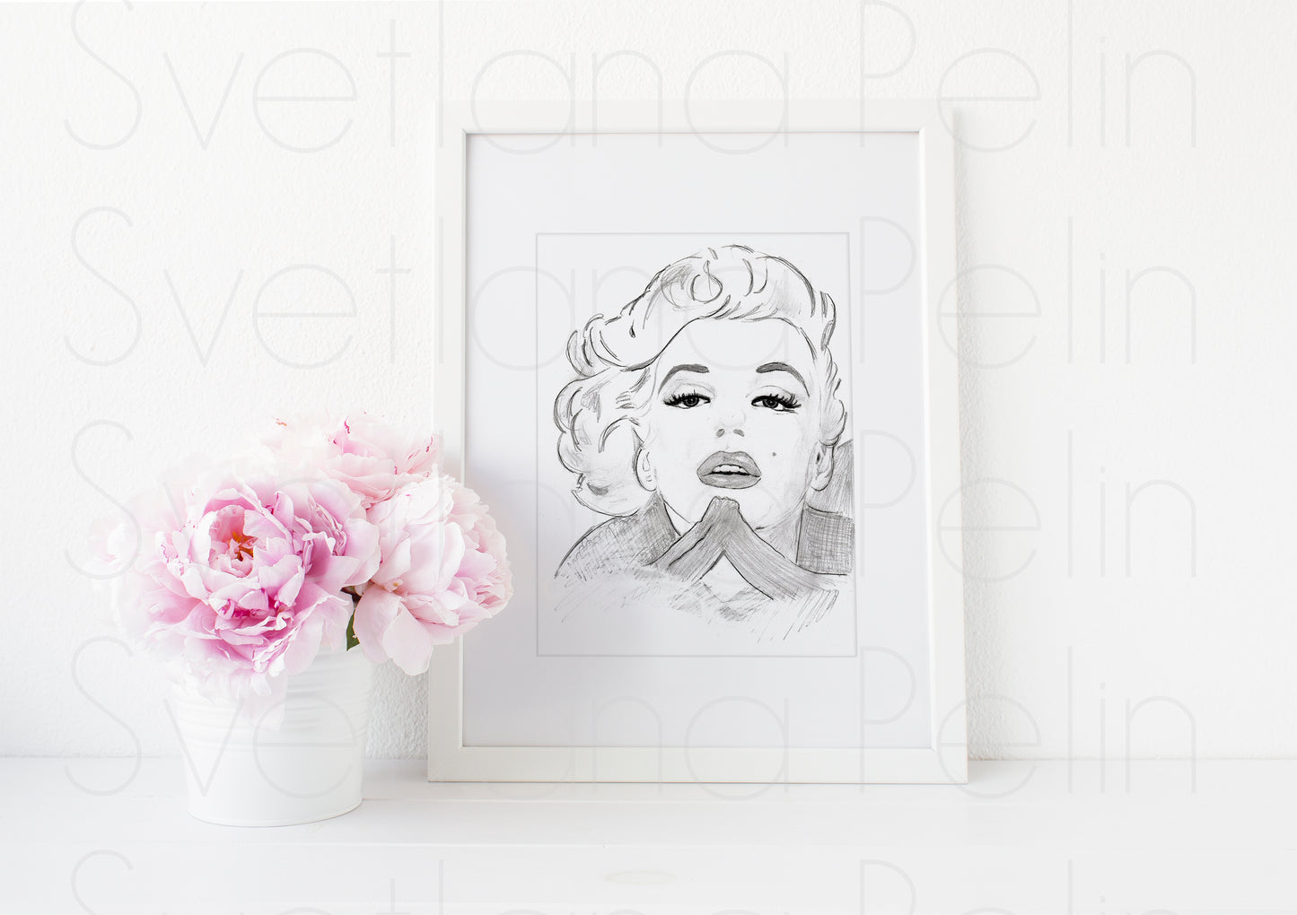 Marilyn Monroe, Milton Greene, ART PRINT Signed by Artist