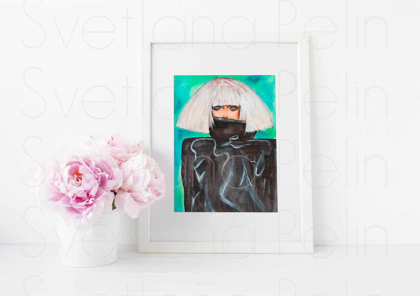 Gaga, ART PRINT Signed by Artist