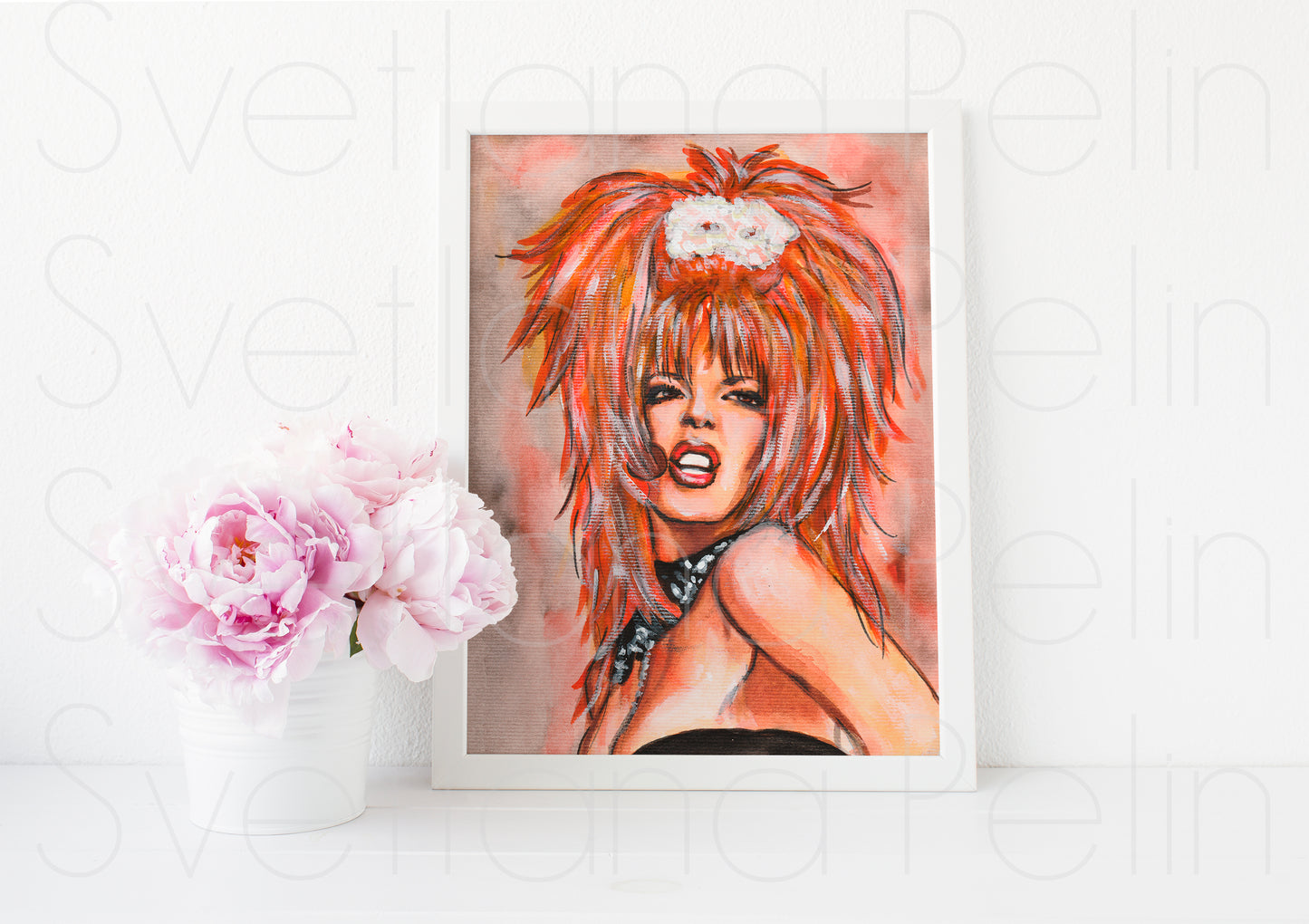 Mylene, ART PRINT Signed by Artist