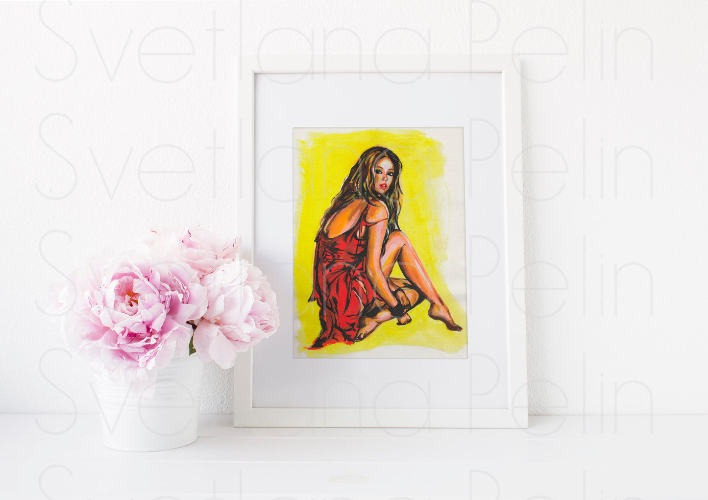 Shakira, ART PRINT Signed by Artist