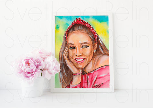 Allie Sherlock, ART PRINT Signed by Artist