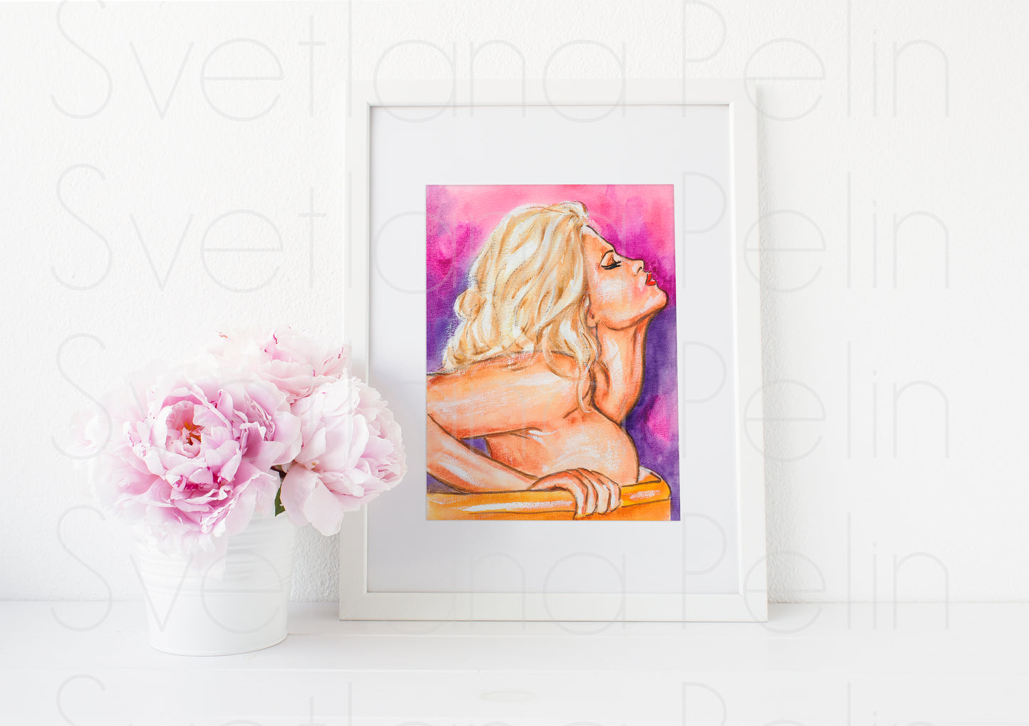 Anna Nicole, ART PRINT Signed by Artist