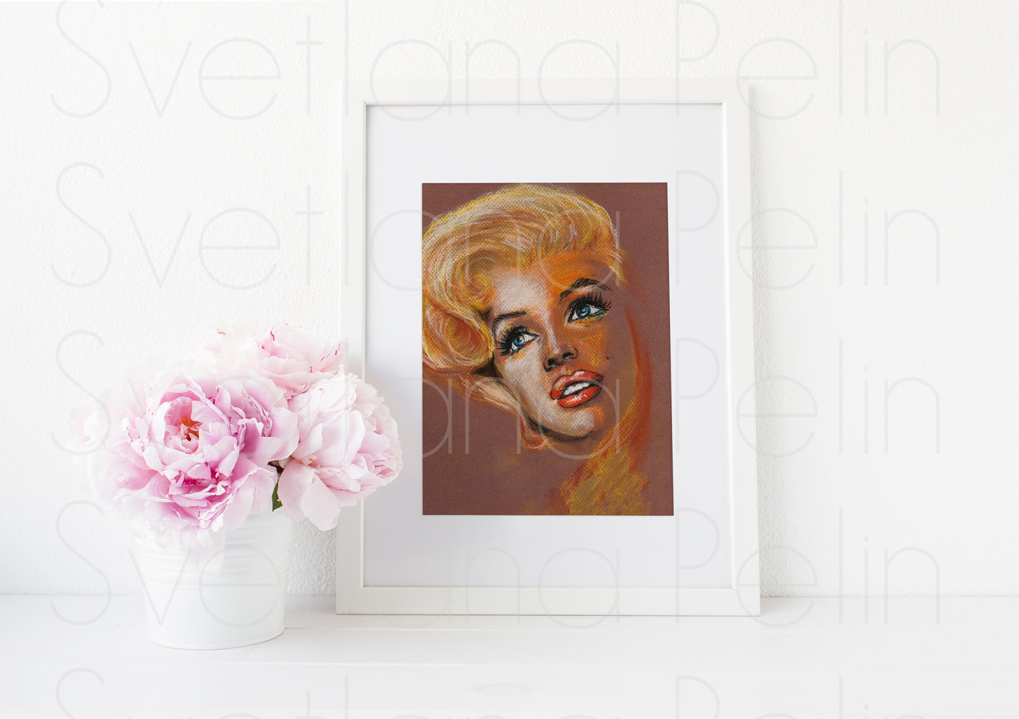 Marilyn Monroe, Frank Powolny, ART PRINT Signed by Artist