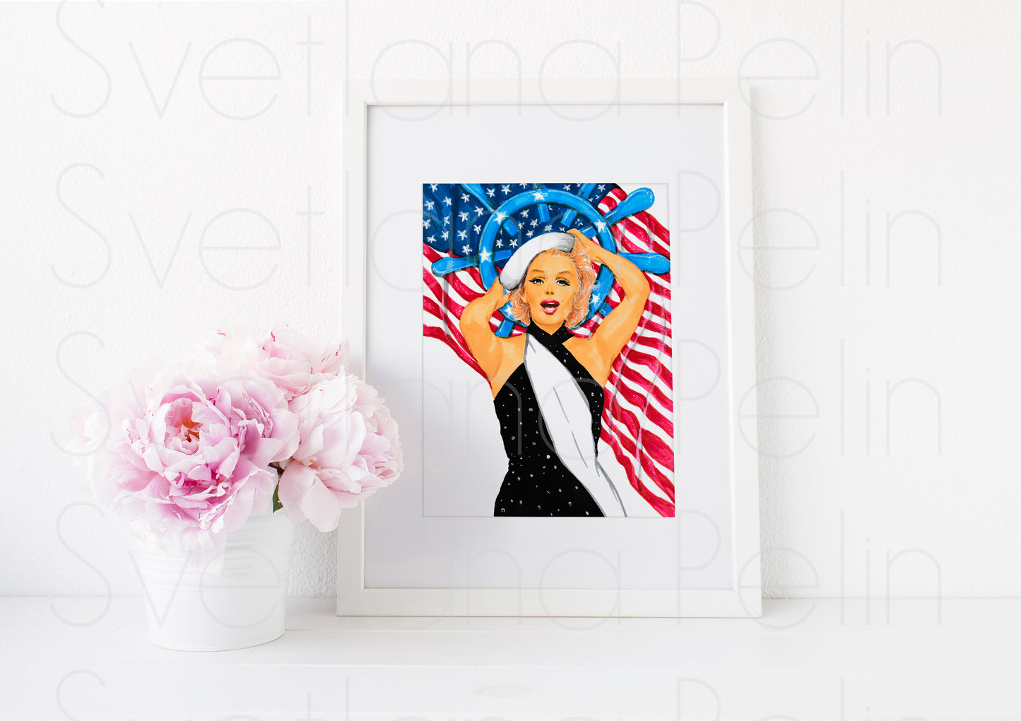 Marilyn Monroe, Frank Powolny, ART PRINT Signed by Artist