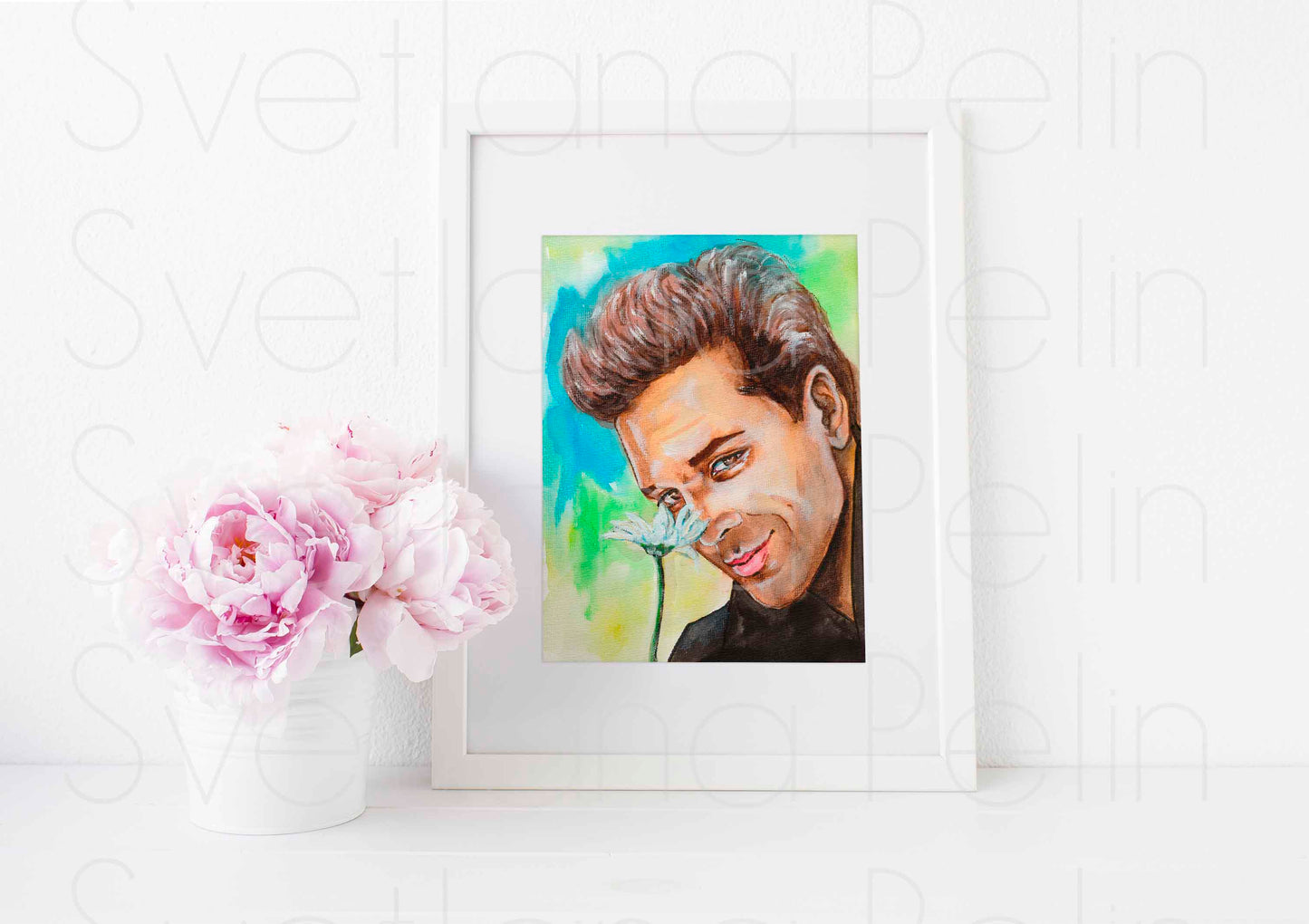 Mickey Rourke, ART PRINT Signed by Artist