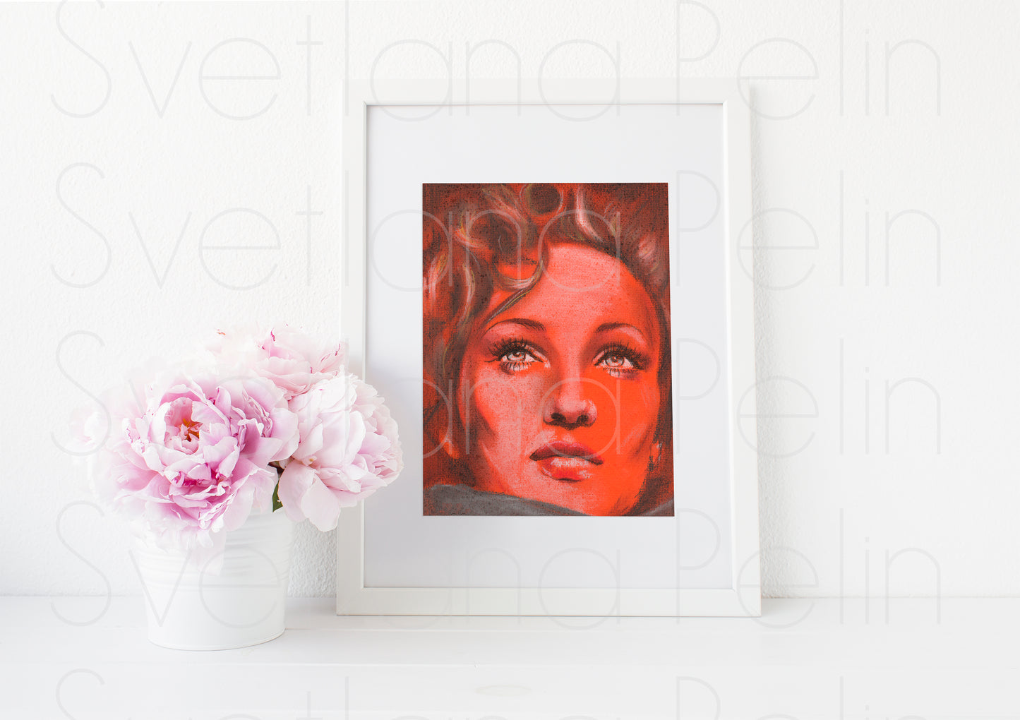 Patricia Kaas, ART PRINT Signed by Artist