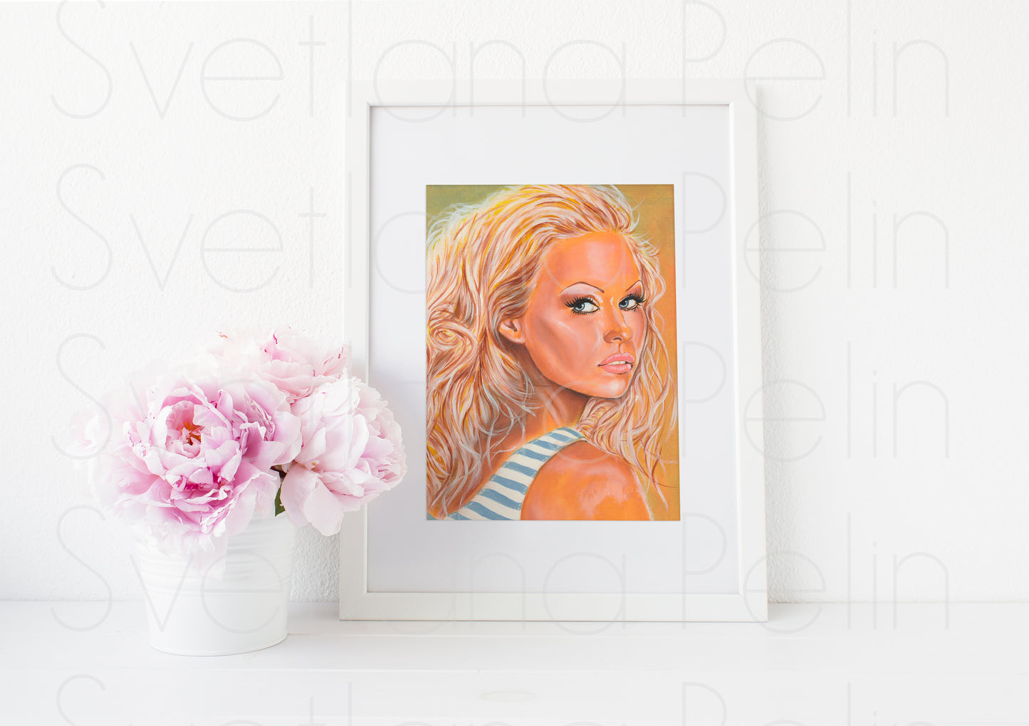 Pamela Anderson, ART PRINT Signed by Artist