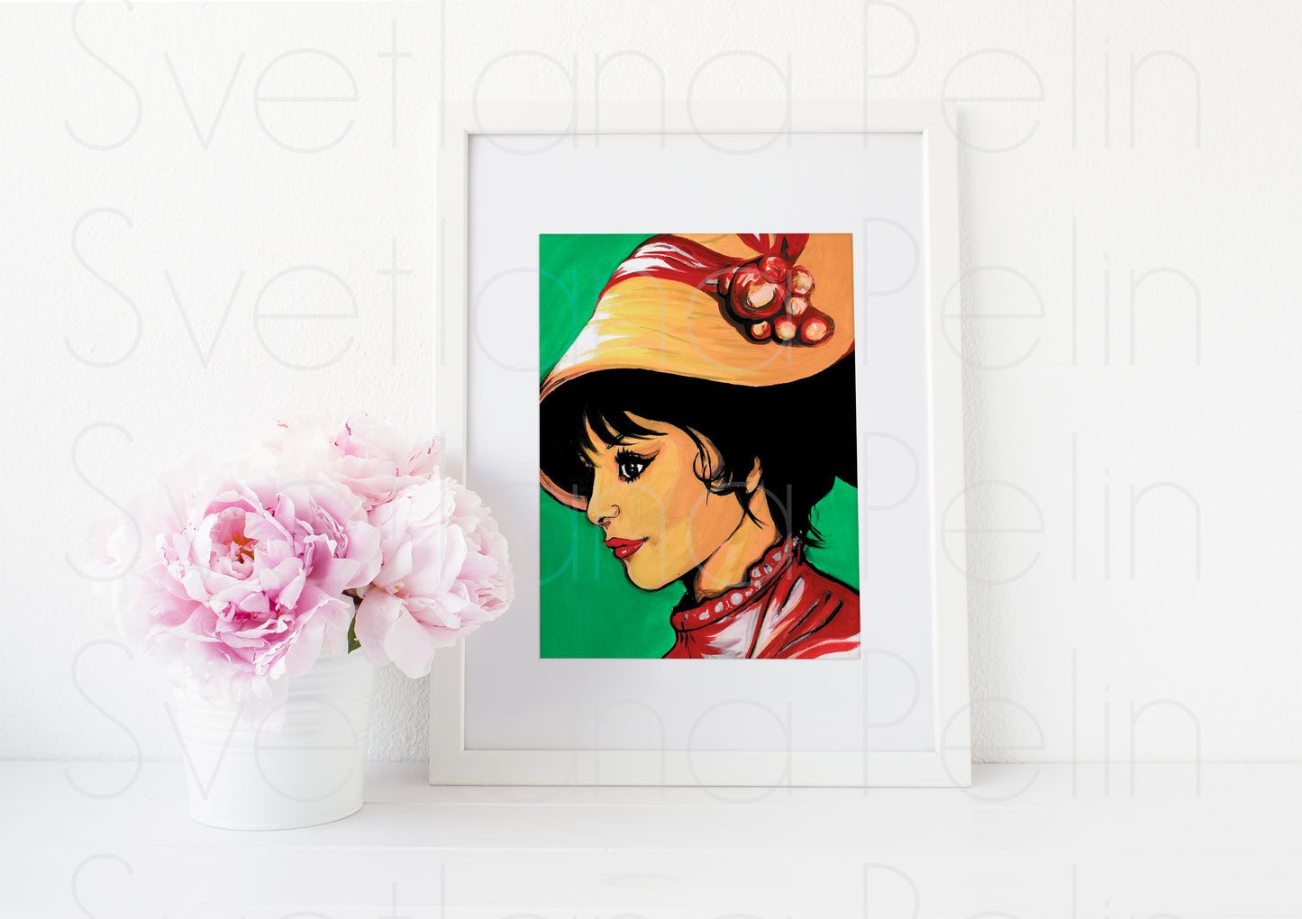 Audrey Hepburn, My Fair Lady, ART PRINT Signed by Artist