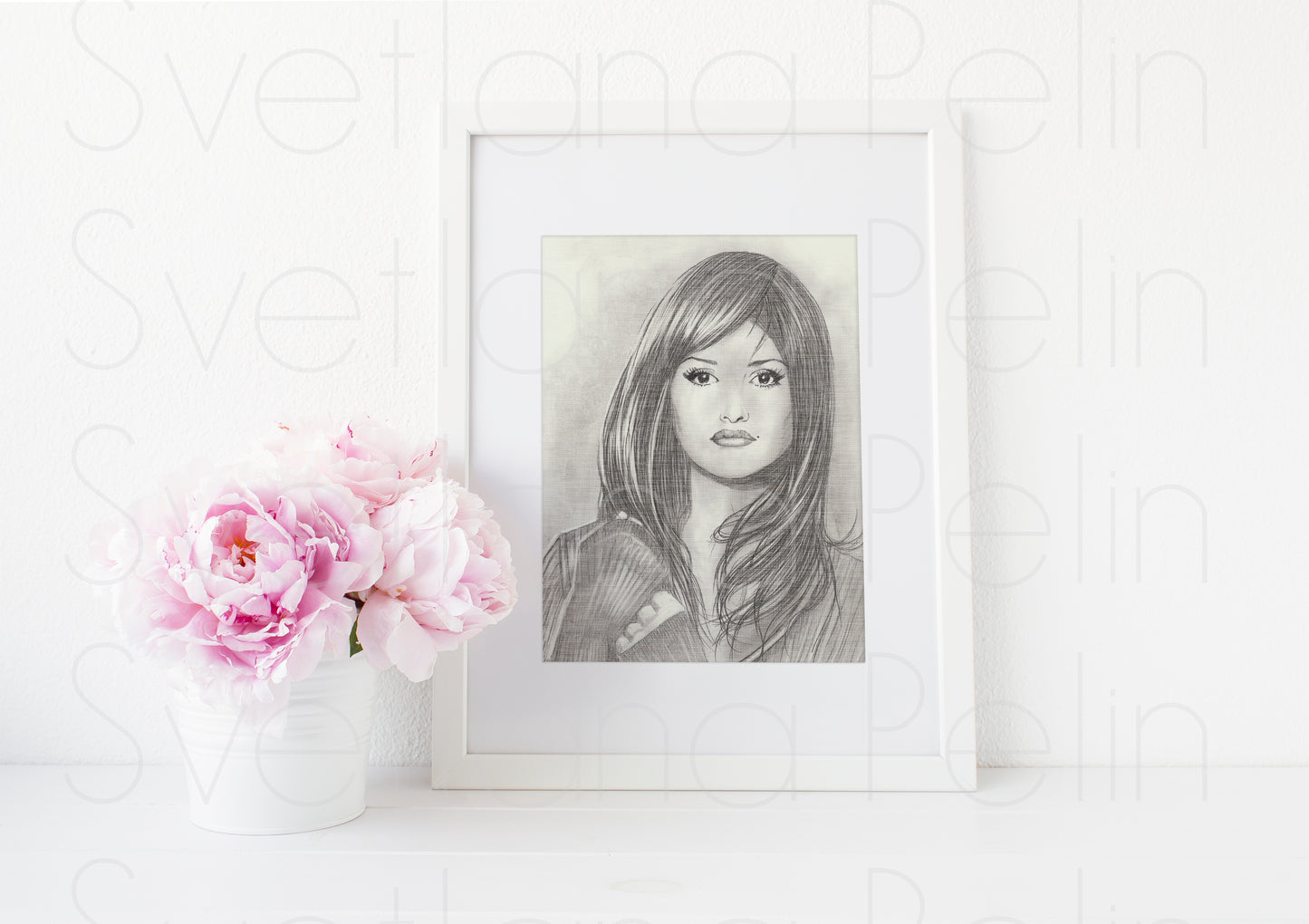 Penelope Cruz, ART PRINT Signed by Artist