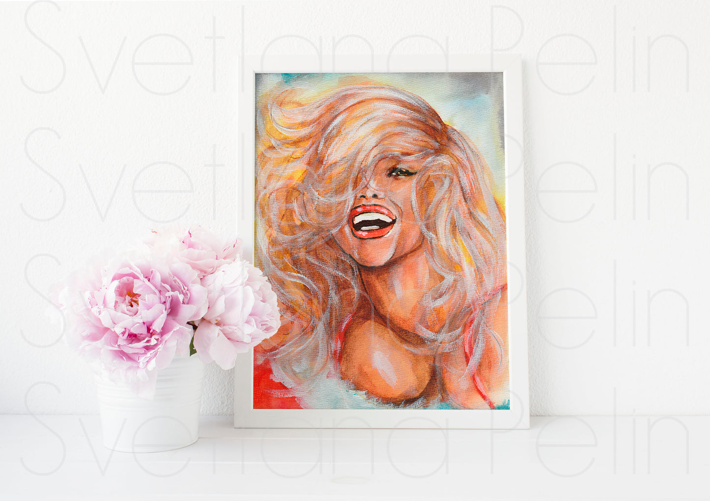 Anna Nicole, ART PRINT Signed by Artist