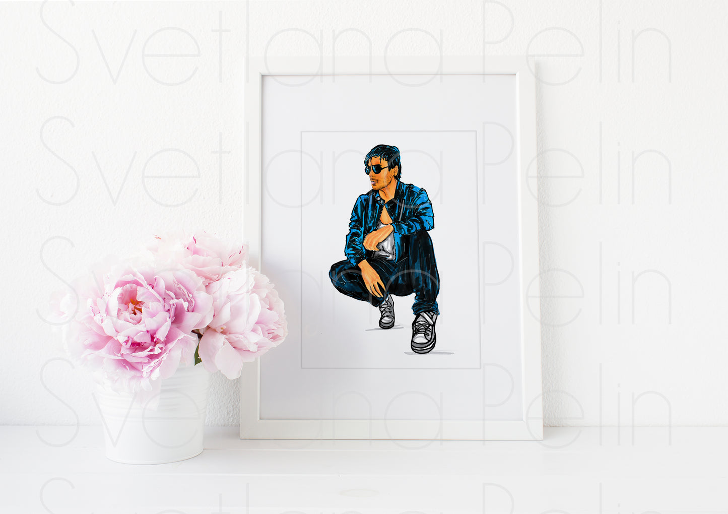 Enrique Iglesias, ART PRINT Signed by Artist