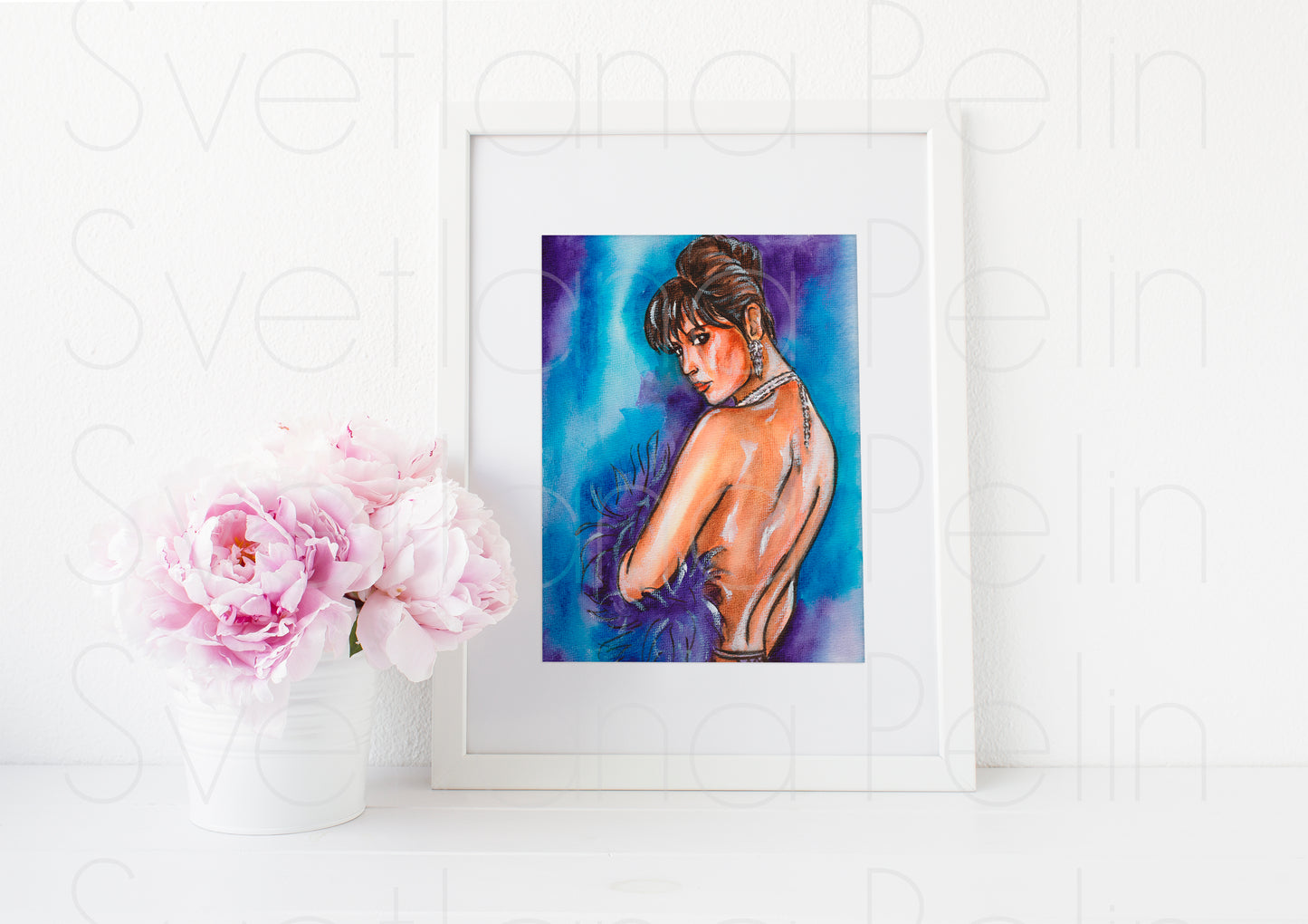 Demi Moore, ART PRINT Signed by Artist